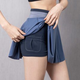 Women High Waist Phone Pocket Shorts/Skirt