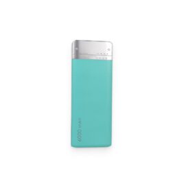 Blue Leather-Surface 6000mAh Power Bank